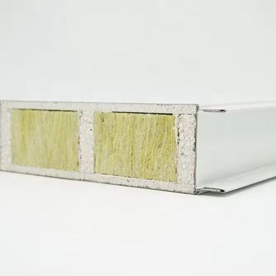 kupować 950mm 1150mm szerokość MGO Panel Sandwich z wełny kamiennej do szpitala online manufacture