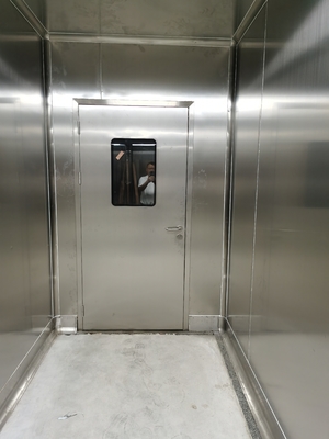 kupować GMP 304 Stal nierdzewna Drzwi do czystych pokoi Drzwi wejściowe metalowe do szpitala online manufacture