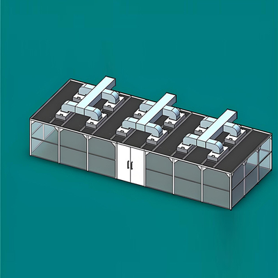 kupować Huuao ISO 5/6/7/8 Standard Dust Free Modular Clean Room Design Professional Project Cleanroom Modular with Low Cost online manufacture