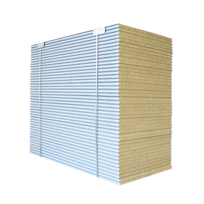 kupować Huaao Rock Wool Sandwich Panel for Dust-Free Workshops High-Density Insulation Board Soundproof Walls sandwich panel walls online manufacture