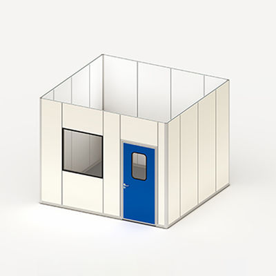 kupować Huaao Magnesium White Partition Wall Rooms 7 Workshop Class Operating Clean Room ISO Portable Modular Clean Room System with HEPA Filter Expandable Cleanroom online manufacture