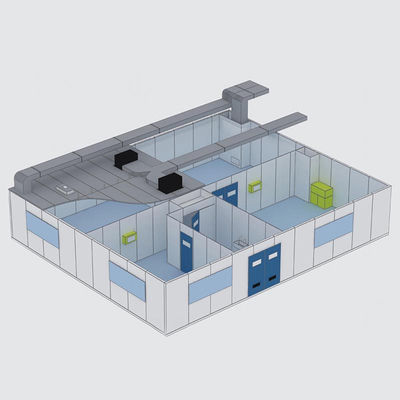 kupować Huaao Cleanroom Supply Portable Clean Room Class 100 Modular Cleanroom OEM Clean Class 100 Modular Cleanroom/ISO 5 ISO 7 Clean Booth online manufacture