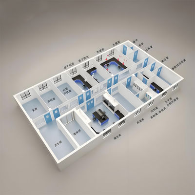 kupować Huaao Modular Cleanroom Design and Manufacturing Cost Effective Class100~Class100000 Clean Room Dust Free Clean Room Modular Cleanroom online manufacture