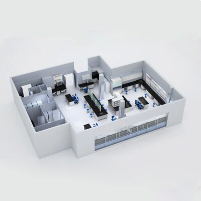 kupować HUAAO Modularny pokój czysty Szpital używa pionowego filtra HEPA Laminarny przepływ powietrza Ognioodporny Szkoła przyjazna dla środowiska Projekt minimalistyczny produkcja online
