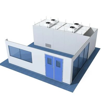 kupować HUAAO Modularny minimalistyczny projekt ISO 5-8 Poziom Prefabrykowana czysta sala do warsztatów i szpitali produkcja online