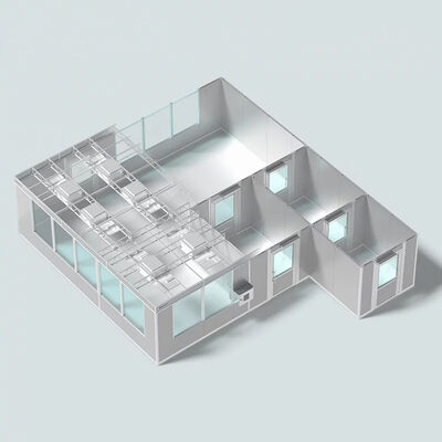 kupować HUAAO Niestandardowy minimalistyczny szpital medyczny warsztat GMP Certyfikowany modułowy pokój czysty 66 mkw. produkcja online