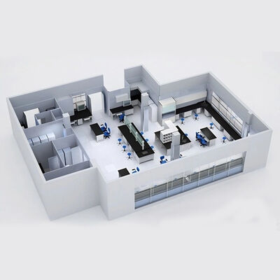 kupować HUAAO Profesjonalny Design Nowoczesny Bezpylny, przyjazny dla środowiska, ognioodporny, modułowy zestaw z kanapką do czystych pomieszczeń, certyfikowany przez ISO produkcja online