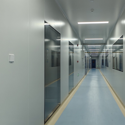 GMP Gładka powierzchnia czysty pokój Okienko ze szkła hartowanego z ramą z aluminium
