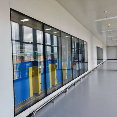 Laboratory Cleanroom Window Chemicznie odporna powierzchnia Pharmaceutical Window