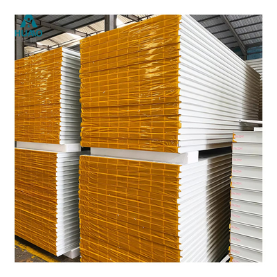 Ognioodporny 120min GMP Mgo Panel Wool Rock / EPS Clean Room Sandwich Panel ściany