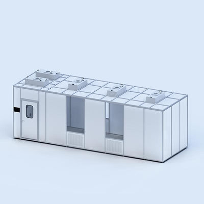 Huuao Profesjonal Wysokiej Jakości Iso 7 8 9 Modularna Fabryka Płytka ścienna Płytka bez pyłu Przenośny Pokój Czyste