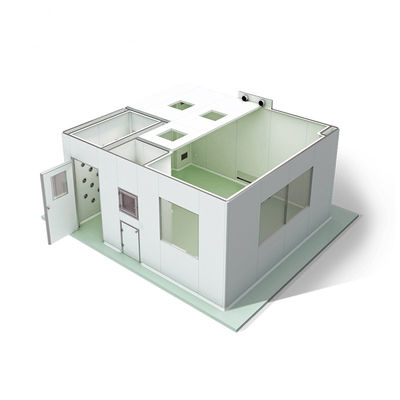 Huuao Huuao Projekt czystych pomieszczeń pod klucz Rozwiązanie Przepływ powietrza laminowy Ujemny ciśnienie powietrza Czystych laboratoriów Gmp Przemysł elektroniczny Czyste pomieszczenie