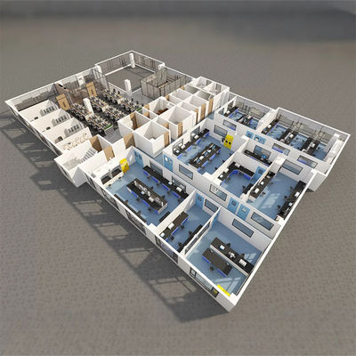 Huuao Pharmaceutical Gmp Clean Room Professional Iso Iv Solution Clean Rooms Pharmaceutical Modular Cleanroom Projekt