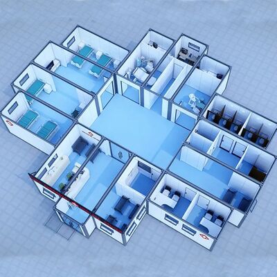 HUAAO ISO Modularne urządzenie medyczne GMP Czyste pomieszczenie Nowy stan Czyste pomieszczenie dla urządzeń medycznych