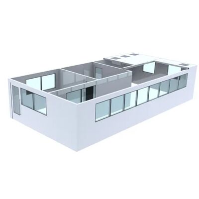 HUAAO GMP Construction Fireproof Wall Ceiling Panel Cleanroom ISO Class 8 Laboratory Hospital Cosmetics Workshop Modern